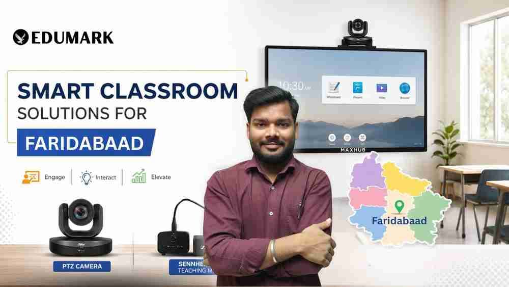 Best Digital Board Company in Faridabad – Smart Classroom Solutions by Edumark Technologies