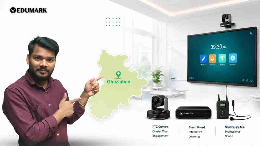 Digital Board Price in Ghaziabad | Smart Classroom Solutions by Edumark Technologies