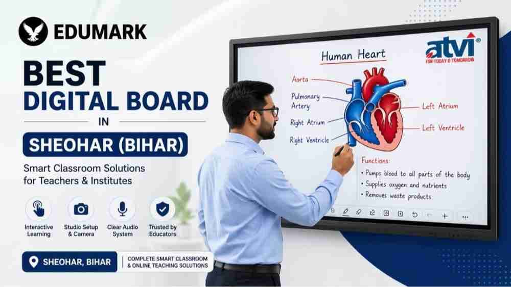 Best Digital Board in Sheohar (Bihar) By Edumark Technologies 