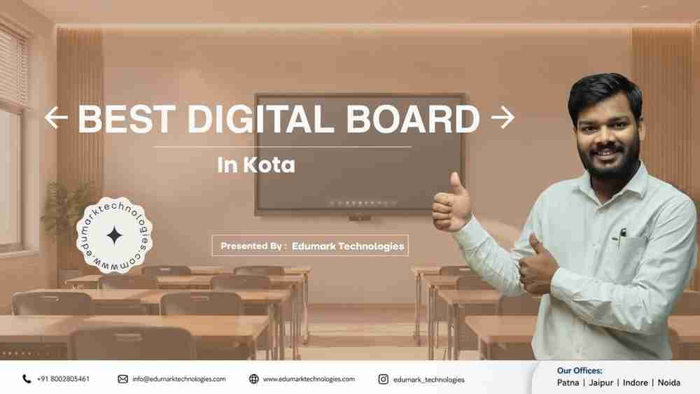 Best Digital Board Company in Jodhpur | Smart Classroom Solutions by Edumark Technologies