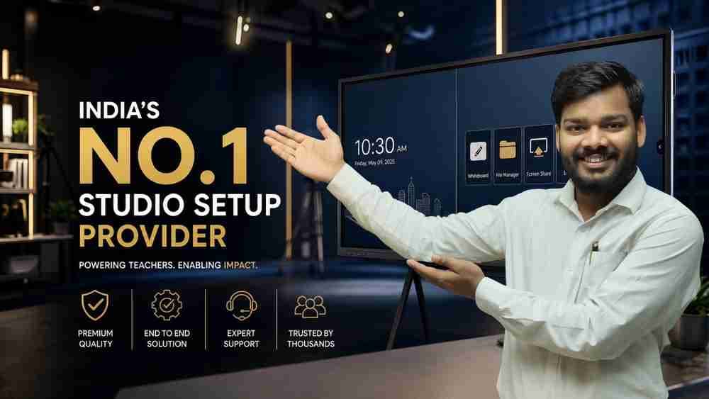 India's No.1 Studio Setup Provider Company | Edumark Technologies