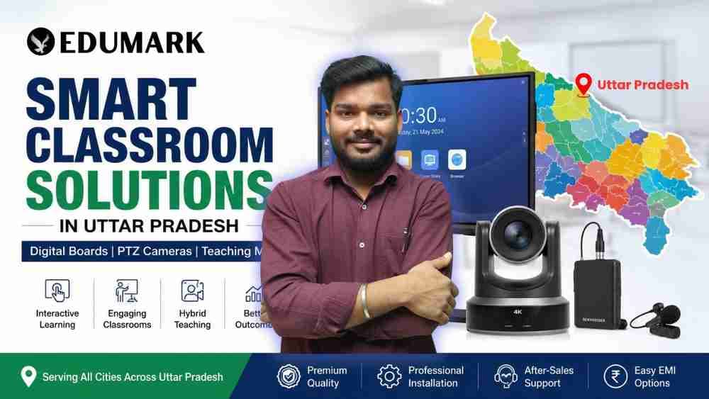 Complete Smart Classroom Solutions by Edumark Technologies in Uttar Pradesh