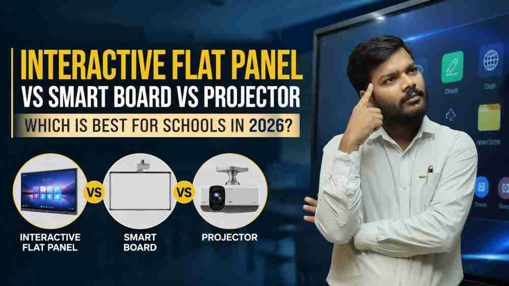 Interactive Flat Panel vs Smart Board vs Projector: Which is Best for Schools in 2026?
