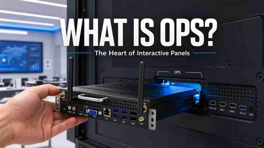 What is OPS in Interactive Flat Panels