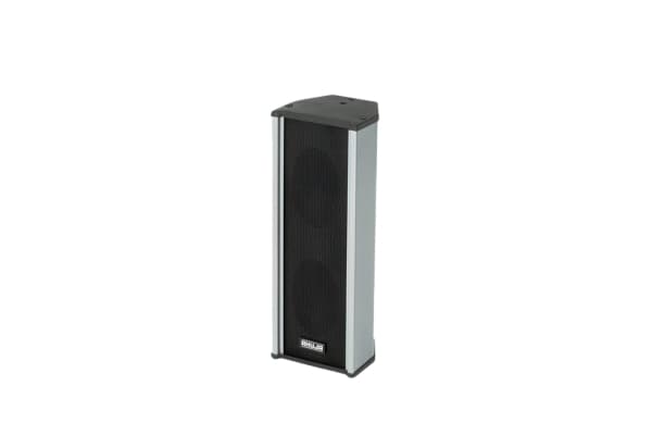 Ahuja SCM-15T PA Column Speaker | 10 Watts, Silver-Ash