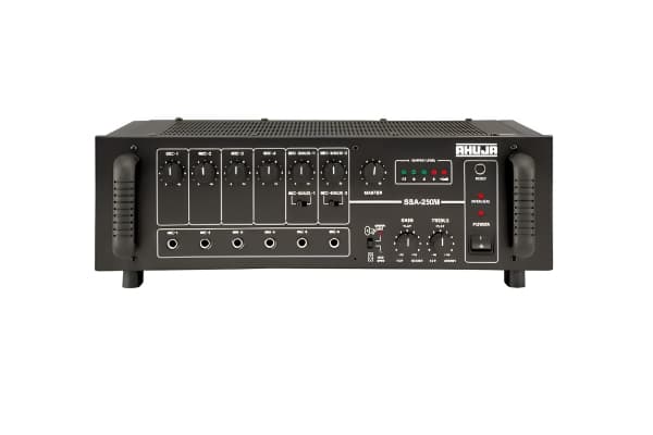 Ahuja SSA-250M 250W PA Mixer Amplifier | High Wattage Commercial Audio