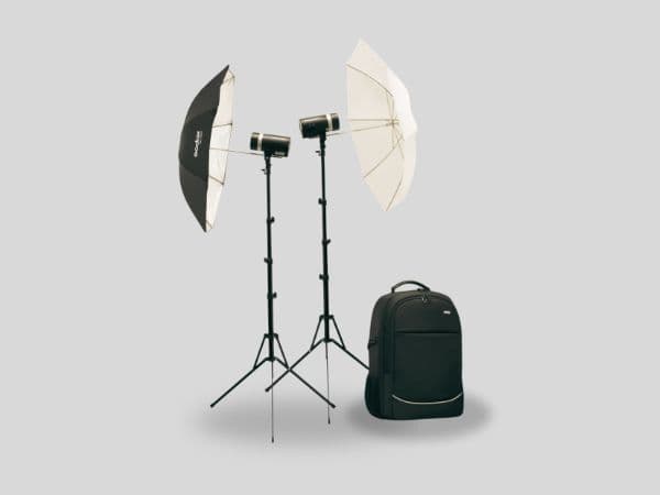 Godox MS200V-F Dual Studio Flash Monolight Kit | 200Ws Strobes