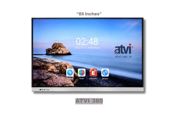 atvi 86" TR380 Series Interactive Touch Panel | Android 14
