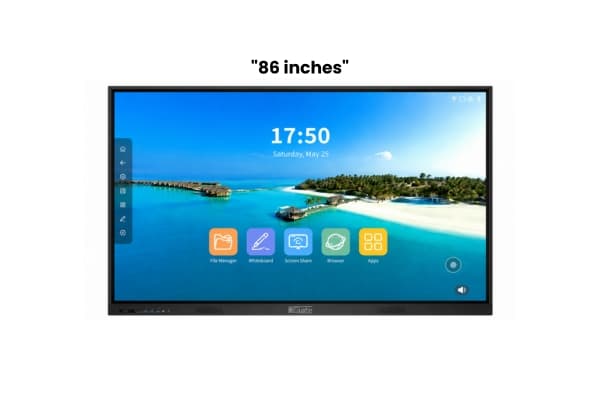  iSLate 86" Interactive Flat Panel | India's First Android 16 Smart Board