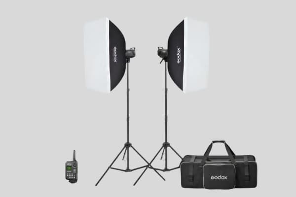 Godox MS200V-F Dual Studio Flash Monolight Kit | 200Ws Strobes