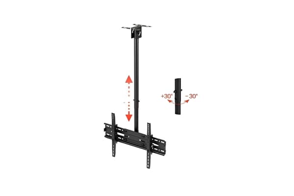 24x7 eMall Tilt Swivel Ceiling Mount Stand for LED/LCD TVs